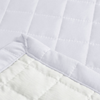 Peseira de Cama Emunah 1 Peça 100% Poliéster Micropercal 300 Fios Matelada