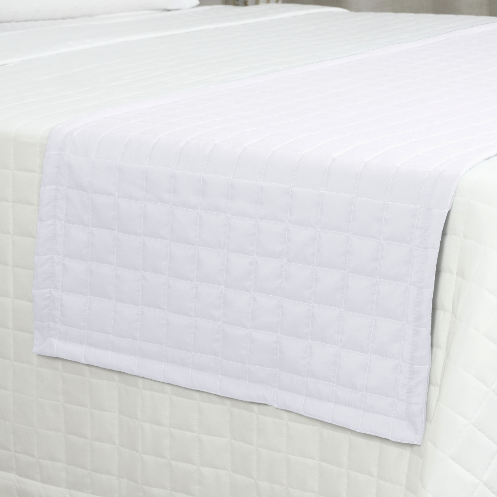 Peseira de Cama Emunah 1 Peça 100% Poliéster Micropercal 300 Fios Matelada