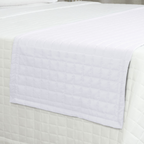 Peseira de Cama Emunah 1 Peça 100% Poliéster Micropercal 300 Fios Matelada