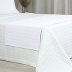 Peseira de Cama Emunah 1 Peça 100% Poliéster Micropercal 300 Fios Matelada