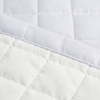 Peseira de Cama Emunah 1 Peça 100% Poliéster Micropercal 300 Fios Matelada