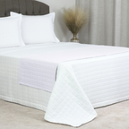 Peseira de Cama Emunah 1 Peça 100% Poliéster Micropercal 300 Fios Matelada