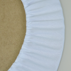 Sousplat Capa e Base MDF Basic Liso 35cm diâmetro 100% Poliéster Tecido Oxford