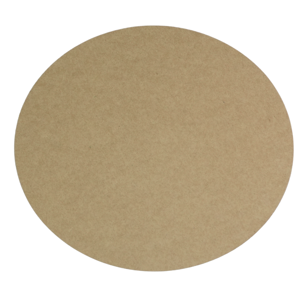 Sousplat Capa e Base MDF Basic Liso 35cm diâmetro 100% Poliéster Tecido Oxford
