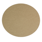 Sousplat Capa e Base MDF Basic Liso 35cm diâmetro 100% Poliéster Tecido Oxford