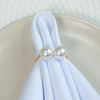 Kit 2 Anéis Para Guardanapos 4cm x 3cm Argola Metal