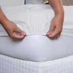 Jogo de Lençol Dia A Dia Liso 3 Peças Casal 80% Algodão / 20% Poliéster Percal 180 Fios